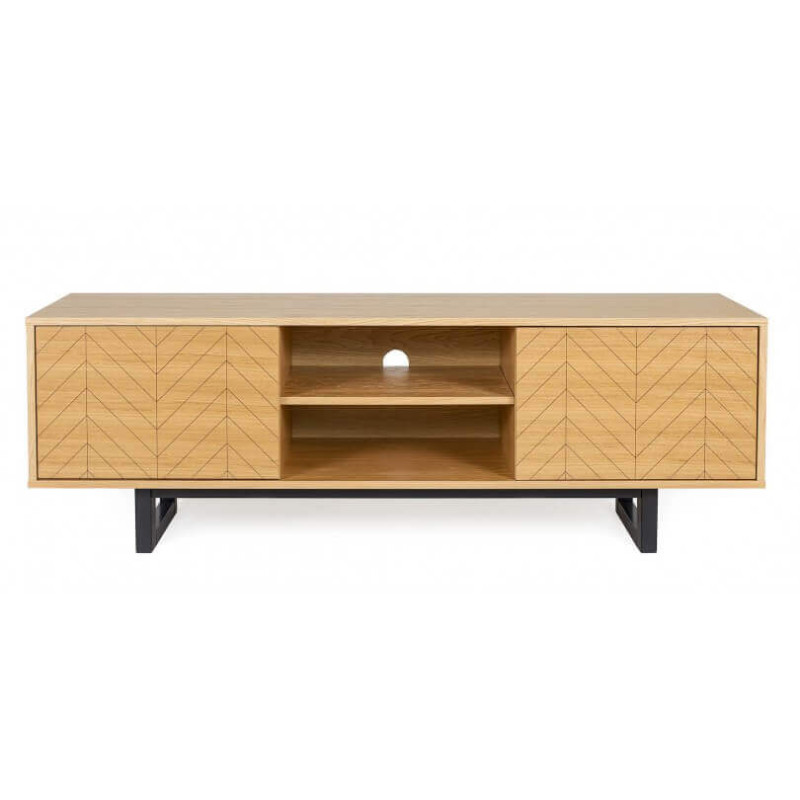 Camden Herringbone TV Stand